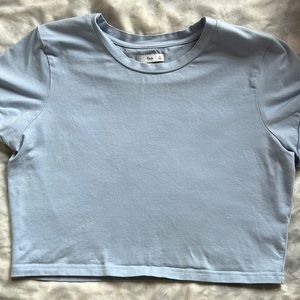 ARITZIA TNA Light blue Crop top size large